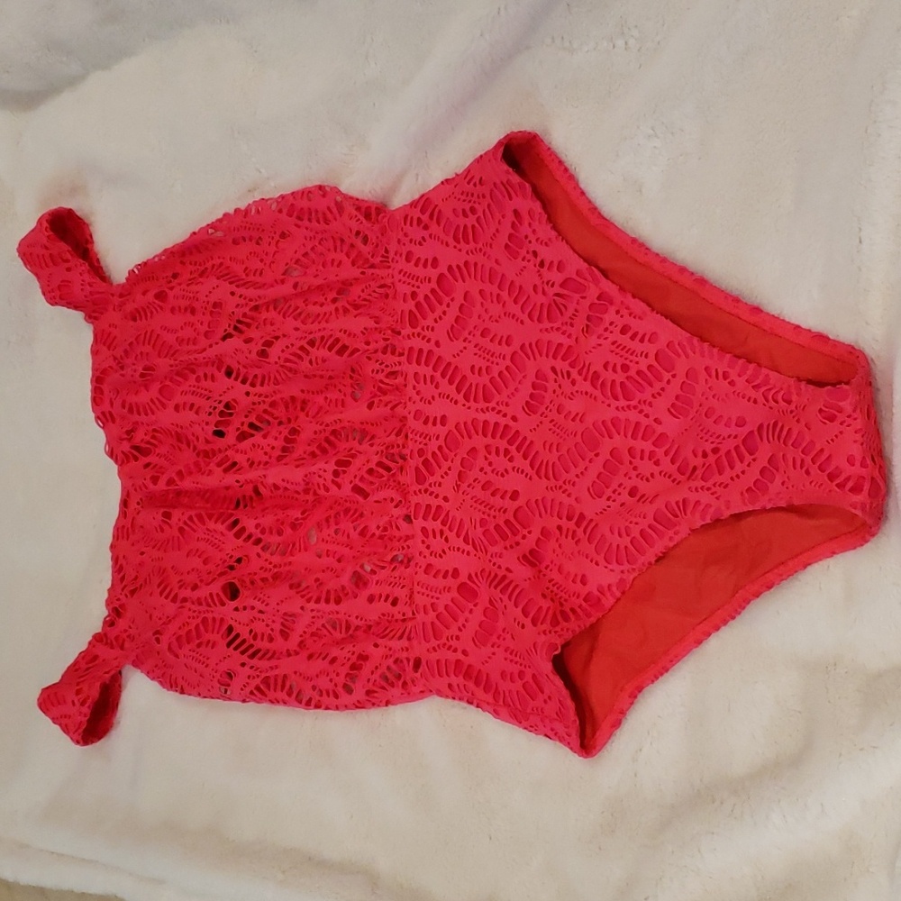 Aerie Swim Off Shoulder Bathing Suit